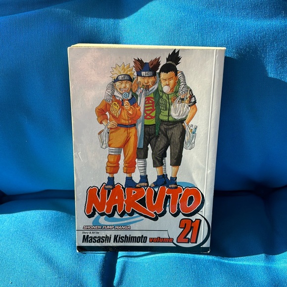 Naruto Comic Volume 21 Shonen Jump Rated T For Teens Bu Masashi Kishimato - Picture 1 of 9
